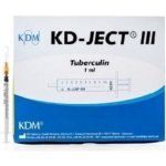 KD Medical Stříkačka TBC 1 ml s jehlou 0,45x12 mm 100 ks – Zboží Mobilmania