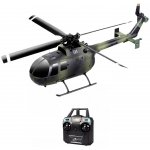 AERIUM RC vrtulník C186 4CH CAMOUFLAGE RTF zelená 1:24 – Zboží Mobilmania