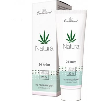 Cannaderm Natura 24 krém normální pleť denní krém na normální a smíšenou pleť 75 g