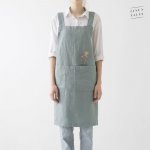 Linen Tales Milieu zástěra modrá zelená – Hledejceny.cz