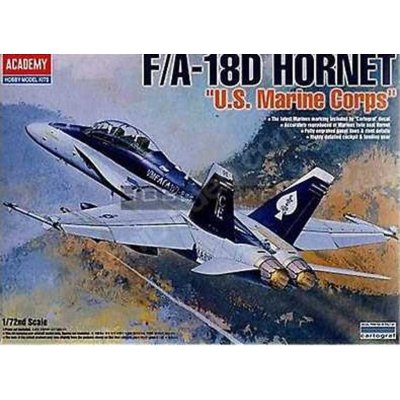 HORNET Academy Model Kit letadlo 12422 F/A 18D US MARINES CF 36 12422 1:72