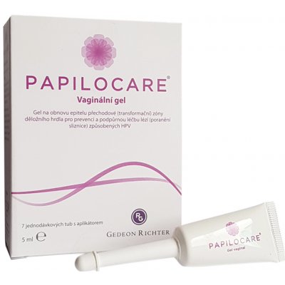 Papilocare vaginální gel 7 x 5 ml – Zboží Mobilmania