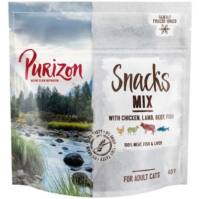 Purizon Snack Mix bez obilovin 40 g