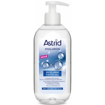 Astrid Hyaluron micelární čistící gel, 200 ml