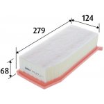 Vzduchový filtr VALEO 585414 – Hledejceny.cz