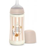 Suavinex Wonderland kojenecká láhev fyziologický průtok růžová 360 ml – Zboží Dáma