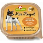 GranataPet Mini Royal Adult Dog kuřecí krevety dýně bazalka a lněný olej 150 g – Hledejceny.cz