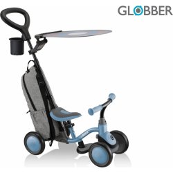 Globber 3v1 Deluxe Learning Bike 3in1 Deluxe Ash modré