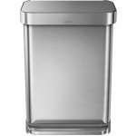 Simplehuman 55 l matná ocel CW2023 – Sleviste.cz