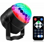 Zrcadlová koule VERK GROUP Diskotékový projektor disco koule 70 mm – Hledejceny.cz