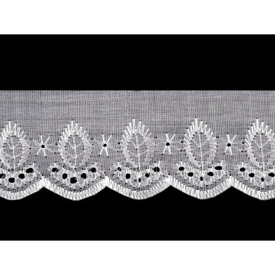 Madeira - štykování šíře 50 mm Varianta: bílá, Balení: 13.5 m 35641/56062/154076 – Zboží Mobilmania