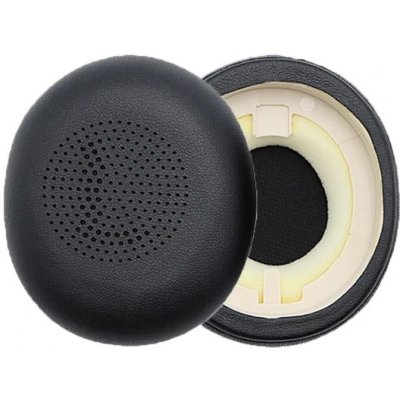 eses náušníky pro sluchátka Jabra Evolve 2 65 UC Elite 45H černé kožené – Zboží Živě