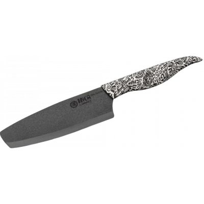 SAMURA INCA Nakiri keramický nůž s čepelí z černé zirkonie 16,5 cm