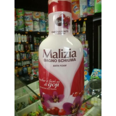 Malizia Bacche & Fiori Di Goji pěna do koupele 1 l – Zboží Mobilmania
