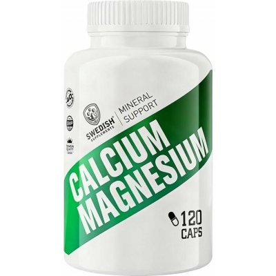 Swedish Supplements Calcium+Magnesium 120 kapslí – Hledejceny.cz