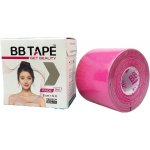 BB Tape ICE tejp na obličej z hedvábí růžová 5 m x 5 cm – Hledejceny.cz