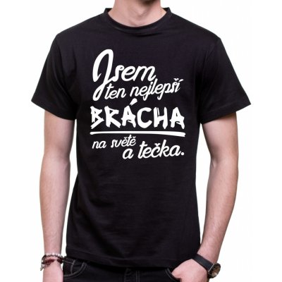 Fajntričko tričko Nejlepší brácha a tečka černá – Sleviste.cz