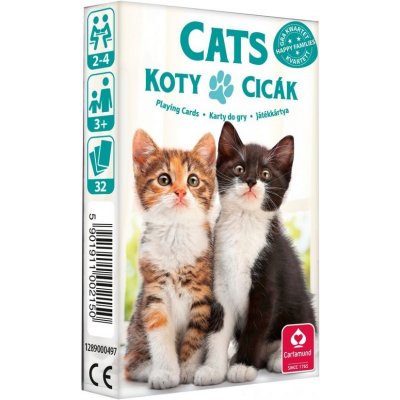 Cartamundi Kvarteto: Kočky – Zboží Mobilmania