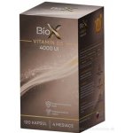 BioX Vitamín D3 4000 IU 120 kapslí – Hledejceny.cz