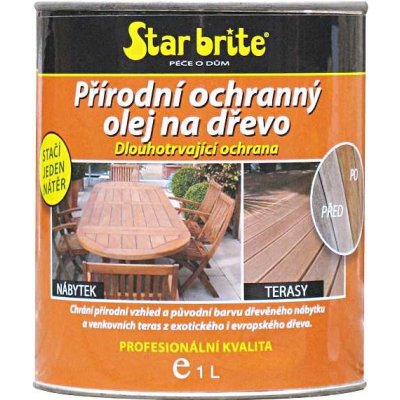 Star brite Tropický týkový olej Classic 950 ml – Zboží Dáma