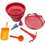 COMPACTOYS Skládací sada na písek 7v1 červená – Zbozi.Blesk.cz