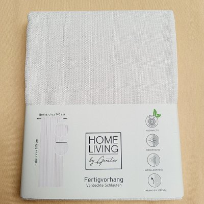 Luxusní hotový závěs HOME LIVING smetanová 140 x 245 cm – Hledejceny.cz