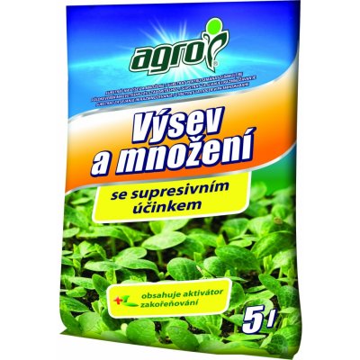 Agro CS Substrát pro výsev a množení 5 l – Hledejceny.cz