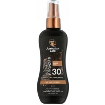 Australian Gold Spray Gel + Bronzer SPF30 100 ml