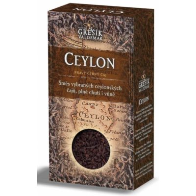 Grešík Čaje 4 světadílů černý čaj Ceylon 70 g – Zbozi.Blesk.cz