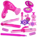 Kaiyue 1203FN Beauty set pro dívky fén žehlička kulma a kosmetické doplňky 12ks – Zboží Dáma