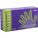 MAXTER GLOVE MANUFACTURING latexové U-R pudr. 100ks – Zboží Dáma