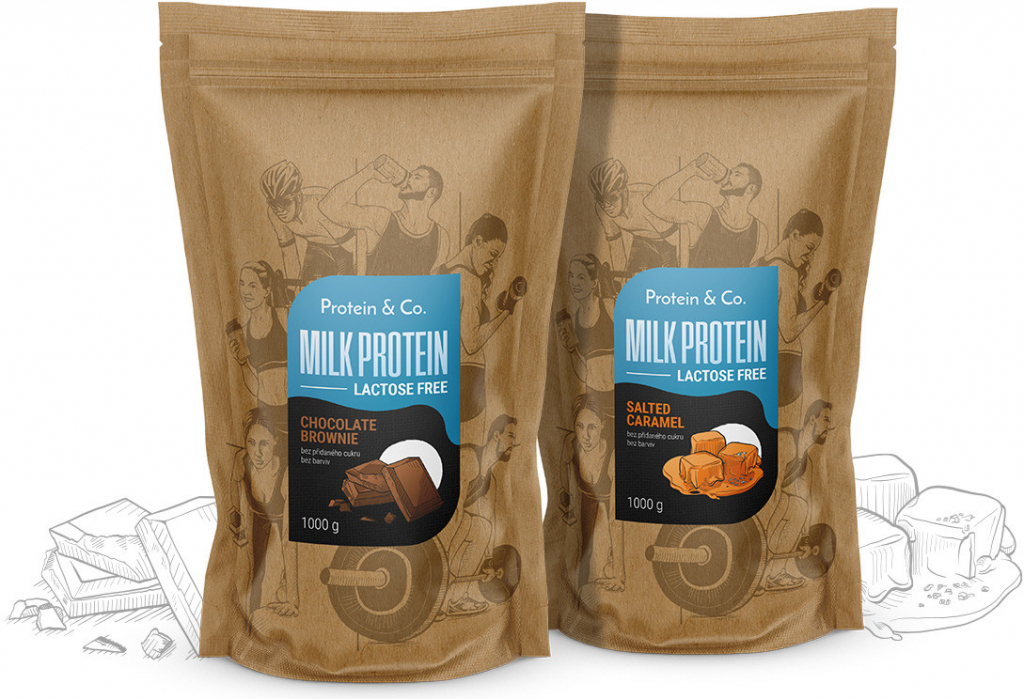 Protein&Co. MILK PROTEIN Lactose free 1000 g