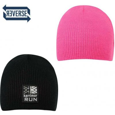 Čepice oboustranná KARRIMOR BLACK/FLUO PINK Karrimor Rev Beanie – Hledejceny.cz
