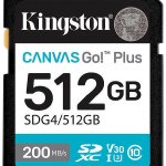 Kingston SDXC 512GB Canvas Go Plus SDG4/512GB – Zboží Živě