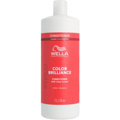 Wella Professionals Invigo Color Brilliance kondicionér pro husté, hrubé nebo kudrnaté vlasy pro barvené vlasy 1000 ml
