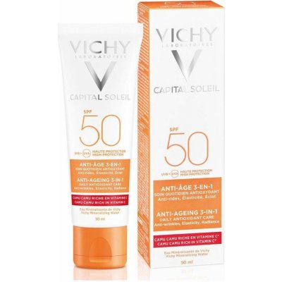 Vichy Idéal Soleil Anti-Age krém SPF50 50 ml – Zboží Mobilmania