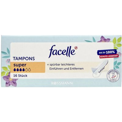 Facelle Tampóny Super 16 ks – Zboží Dáma