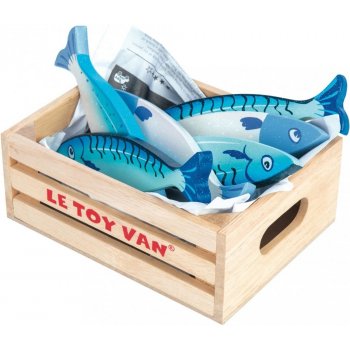 Le Toy Van čerstvé ryby v bedničce