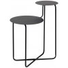 Konferenční stolek Kave Home Vidalita 25/35 cm černá