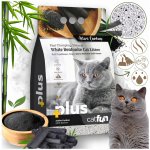 Catfun Plus hrudkující bentonitové stelivo s aktivním uhlím 10 l – Hledejceny.cz