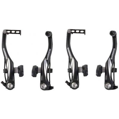 Shimano V-brake Alivio BR-M422 set černá – Zbozi.Blesk.cz