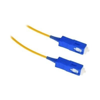 XtendLan FOP-SCSC-S-0.5-9-A1 Patch, optický, SC-SC, 9/125, simplex, LS0H, ultraflexibilní G.657.A1, průměr 2mm, krátký vývod, 0,5m – Zboží Živě