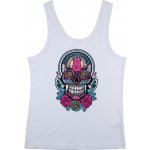 Santa Cruz Sugar Skull Vest White WHITE – Hledejceny.cz