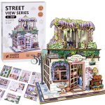 Tomido dřevěné 3D puzzle Květinářství 243 ks osvětlení – Hledejceny.cz