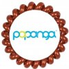 Gumička do vlasů Papanga Classic velká - červenohnědá