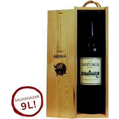 Arzuaga Crianza Salmanazar suché červené 2021 14,5% 9 l (dřevěná kazeta) – Hledejceny.cz