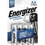 Energizer Ultimate Lithium AA 4ks 7638900262643 – Zbozi.Blesk.cz