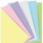 Filofax papír čtverečkovaný A5 - pastelový – Zboží Mobilmania