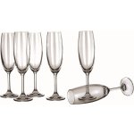 Banquet Crystal sklenice Leona flétna 210 ml sada 6ks – Zboží Mobilmania