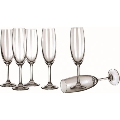 Banquet Crystal sklenice Leona flétna 210 ml sada 6ks – Zboží Mobilmania